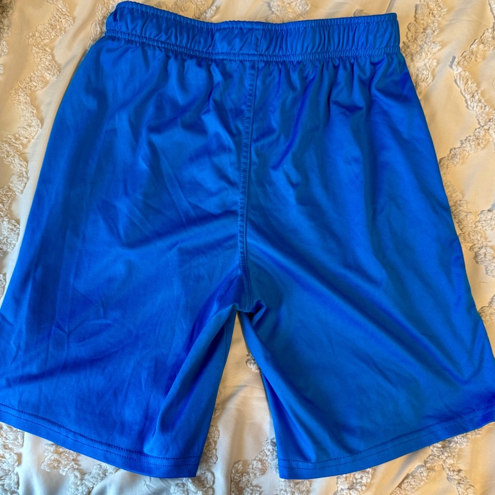 Athletic Works Kids Vibrant Blue Athletic Shorts XL 14-16 - Picture 4 of 5